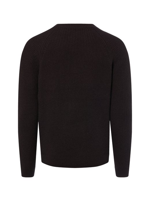 Męski sweter z grubej dzianiny z czystego kaszmiru