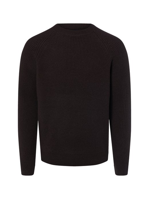 Męski sweter z grubej dzianiny z czystego kaszmiru
