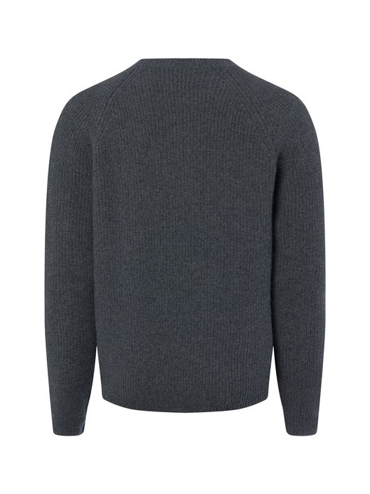 Męski sweter z grubej dzianiny z czystego kaszmiru