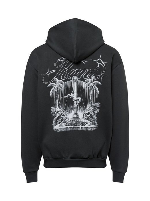 Męski sweter z kapturem - Kani Icy Dancer Back