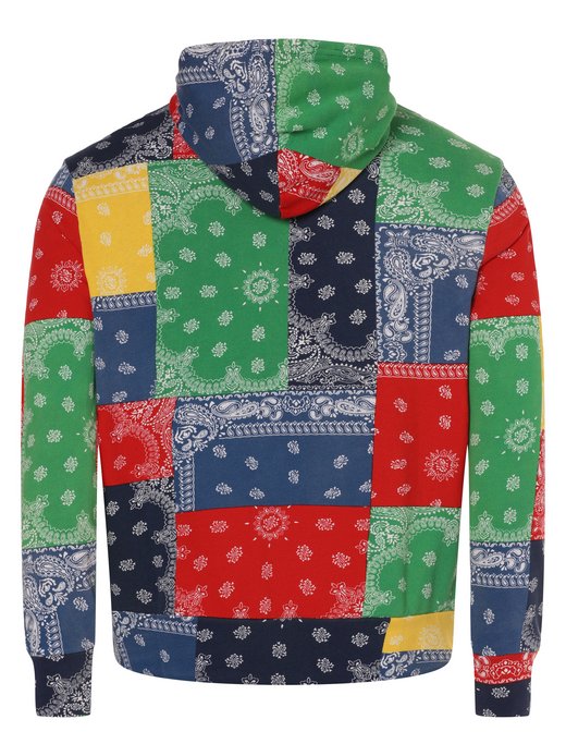 Męski sweter z kapturem