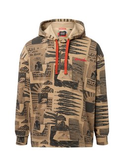 Męski sweter z kapturem