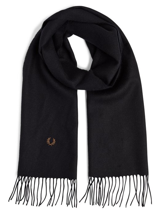 Męski szalik ze skóry jagnięcej