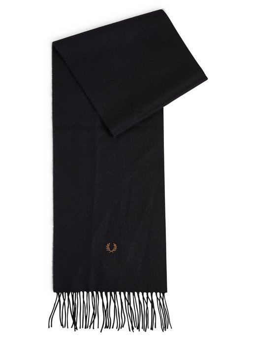 Męski szalik ze skóry jagnięcej