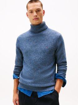 Męski wełniany sweter