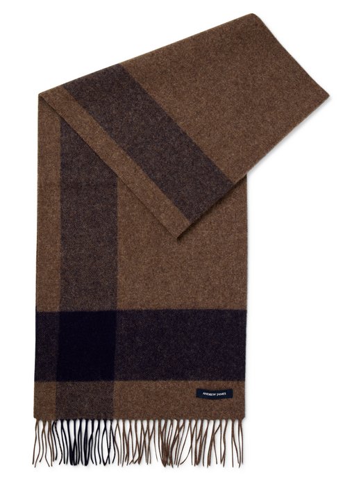 Męski wełniany szalik