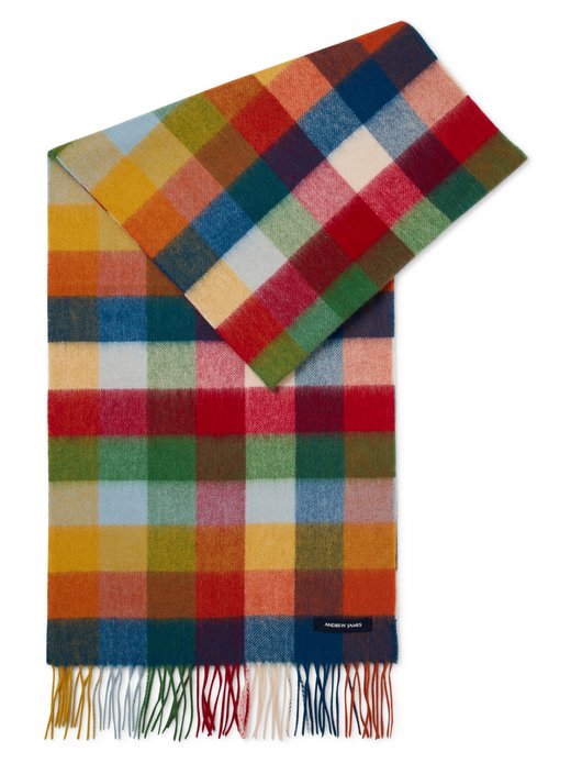 Męski wełniany szalik