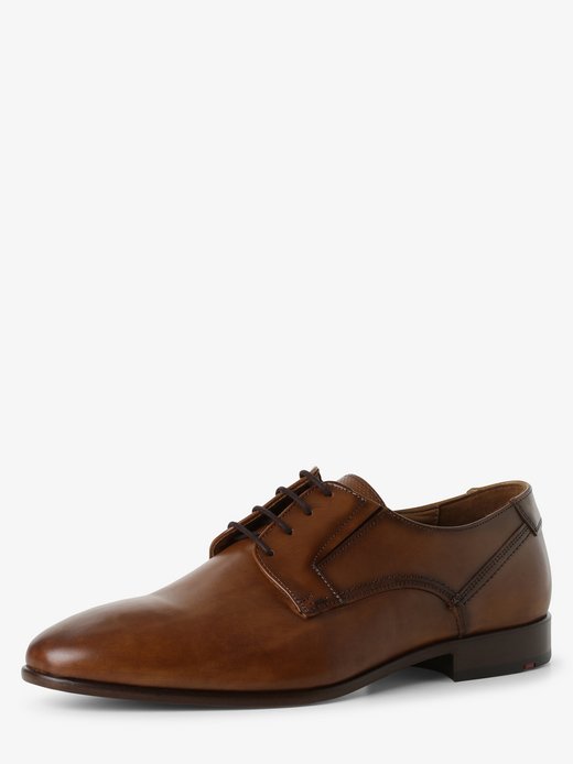 Męskie buty sznurowane ze skóry