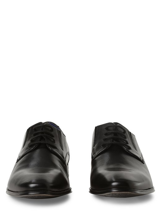 Męskie buty sznurowane ze skóry