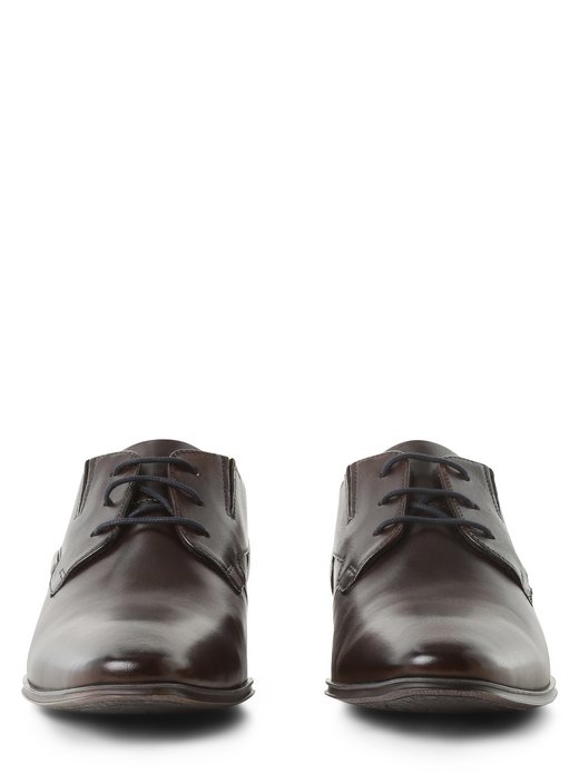 Męskie buty sznurowane ze skóry