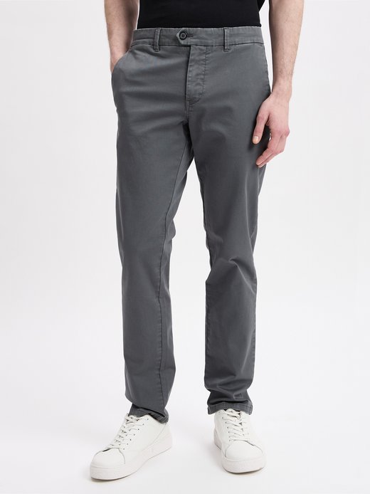 Męskie chinosy - Dylan Slim Fit
