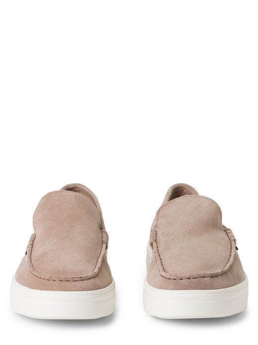 Męskie loafersy z zawartością skóry