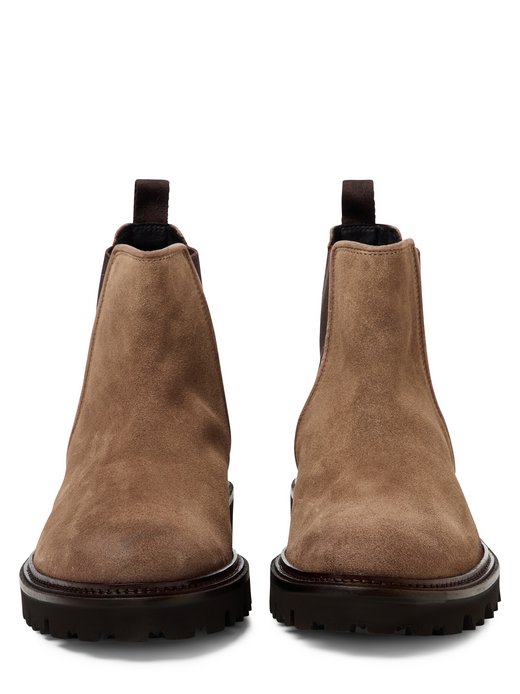 Męskie skórzane buty Chelsea - Julyo