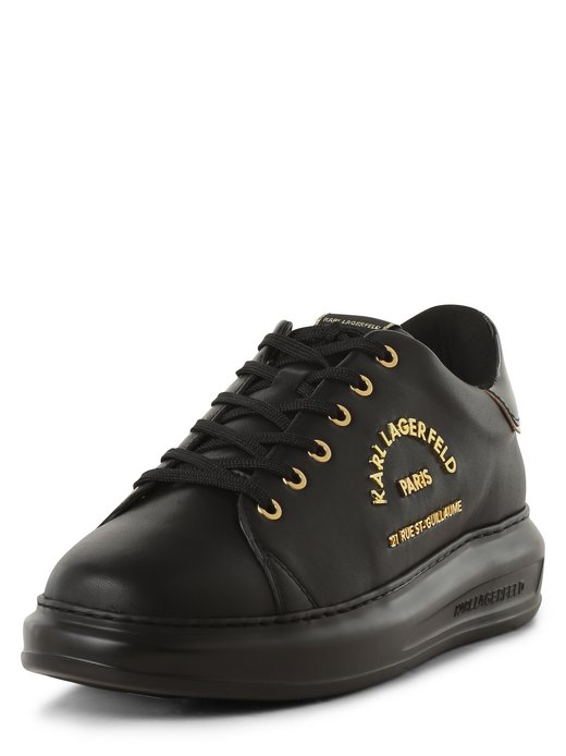Męskie skórzane buty sportowe