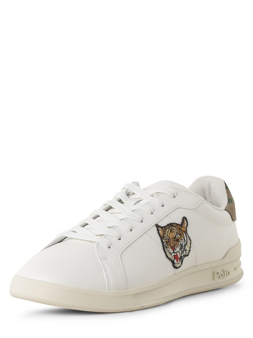 Męskie skórzane buty sportowe