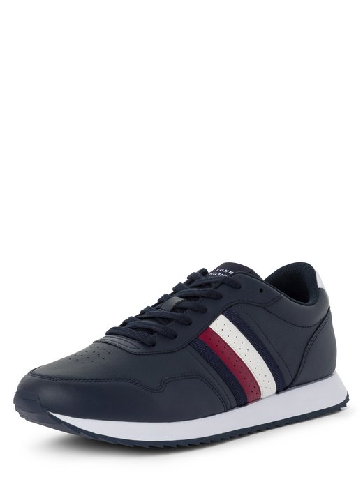 Męskie skórzane buty sportowe