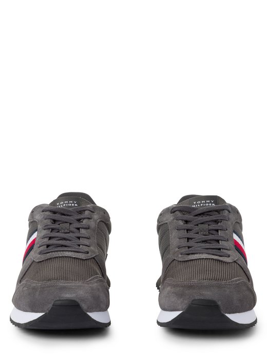 Męskie skórzane buty sportowe