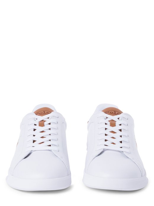 Męskie skórzane buty sportowe