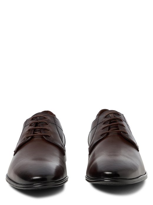 Męskie skórzane buty sznurowane - Core 111