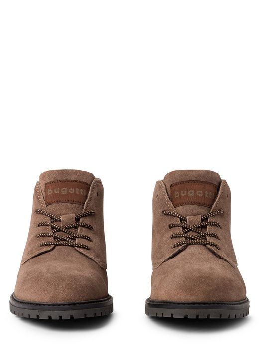 Męskie skórzane buty za kostkę