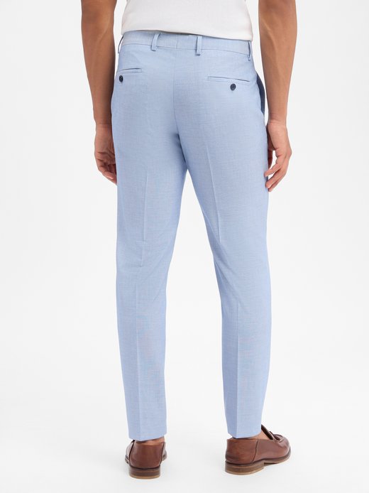 Męskie spodnie garniturowe