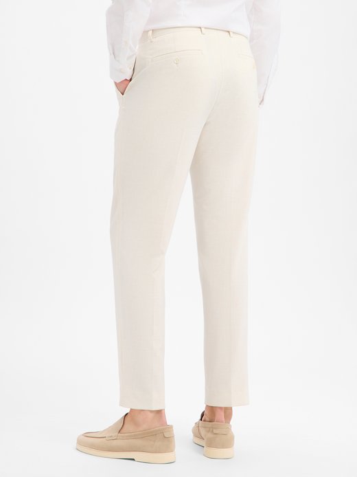 Męskie spodnie garniturowe