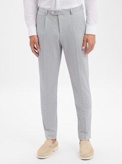 Męskie spodnie garniturowe