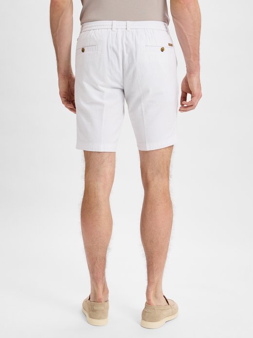 Męskie szorty z zawartością lnu