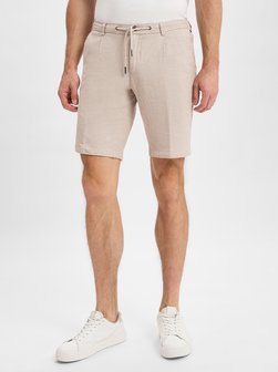 Męskie szorty z zawartością lnu