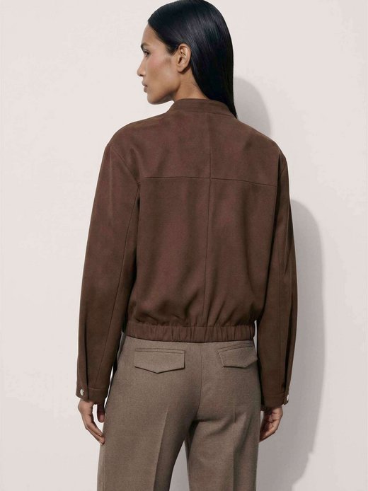 Madeleine Blouson in Veloursoptik