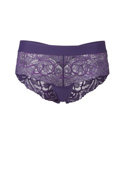 Majtki damskie - Body Make-Up Illusion Lace Shorty