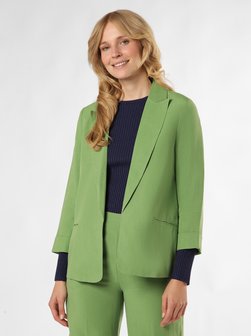 Marynarka damska z zawartością lnu