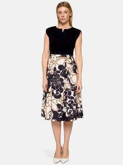 Materialmix, Damen Etuikleid