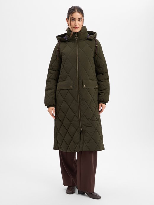 Płaszcz pikowany damski – Rafaella Quilted