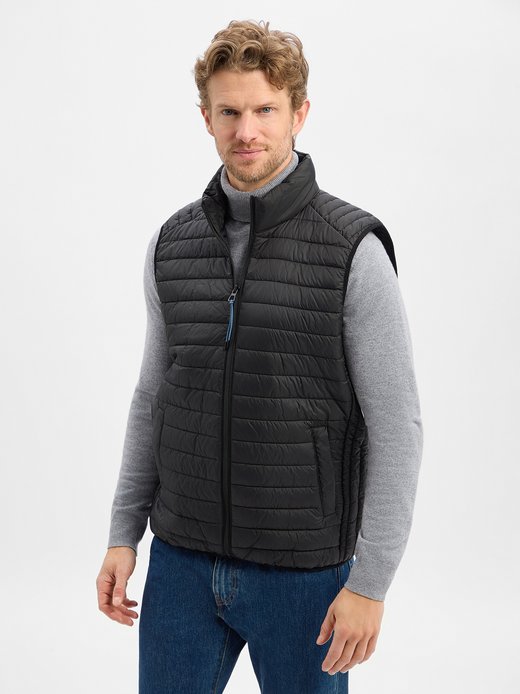 Pikowana kamizelka męska - Fudo