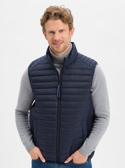 Pikowana kamizelka męska - Fudo