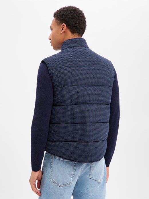 Pikowana kamizelka męska