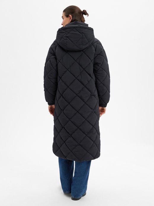 Pikowany płaszcz damski - Kirkton Puffer