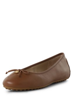 Skórzane baleriny damskie - Jayna