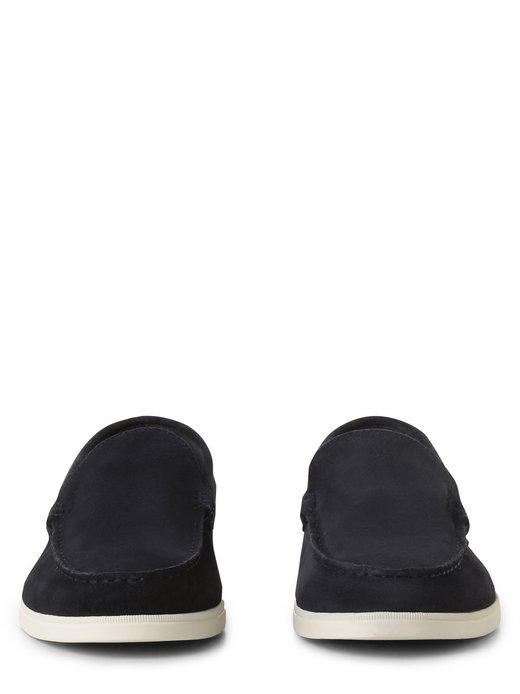 Skórzane loafersy męskie