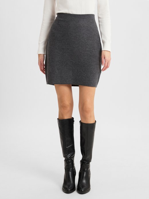 Spódnica damska z zawartością wełny dziewiczej