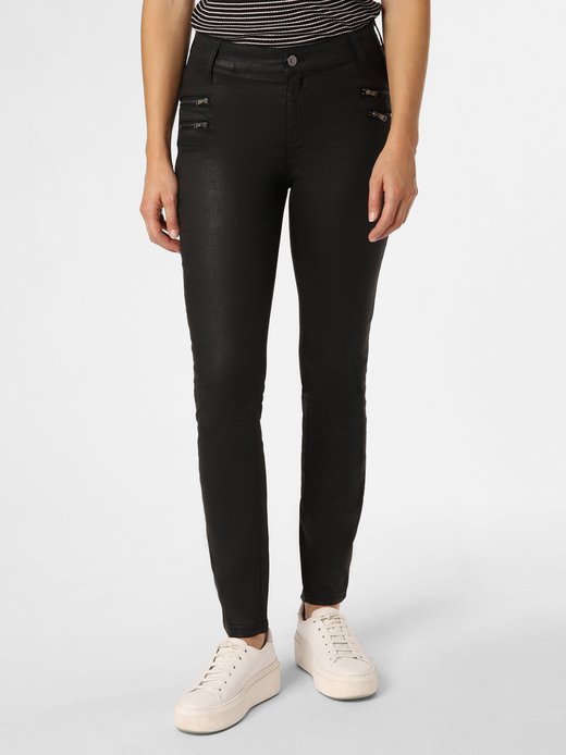 Spodnie damskie – Skinny zip