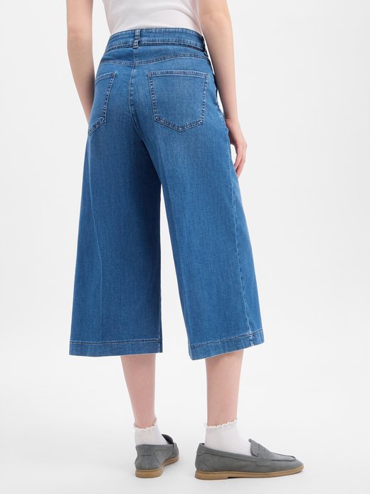 Spodnie damskie jeansowe culottes - Wendy