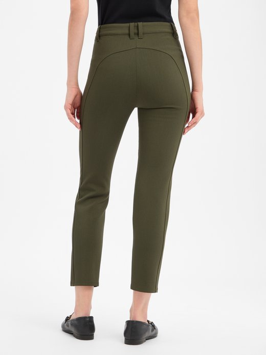 Spodnie damskie o kroju slim fit – Silea