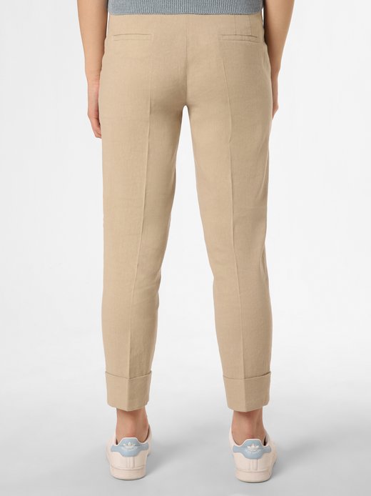 Spodnie damskie z dodatkiem lnu – Krystal