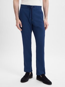 Spodnie męskie z zawartością lnu - Sanderson