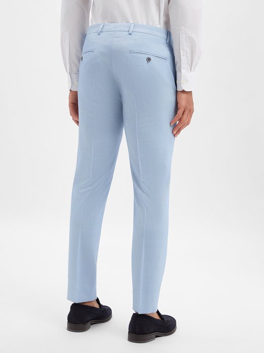 Spodnie męskie z zawartością wełny - Blayr