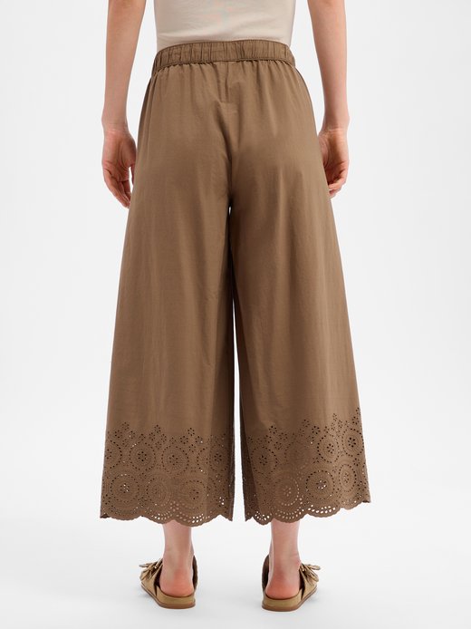 Spodnie typu culotte dla kobiet