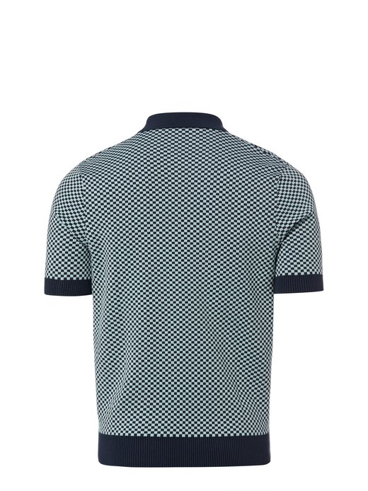 Strick-Poloshirt