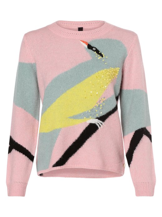 Sweter damski z dodatkiem alpaki
